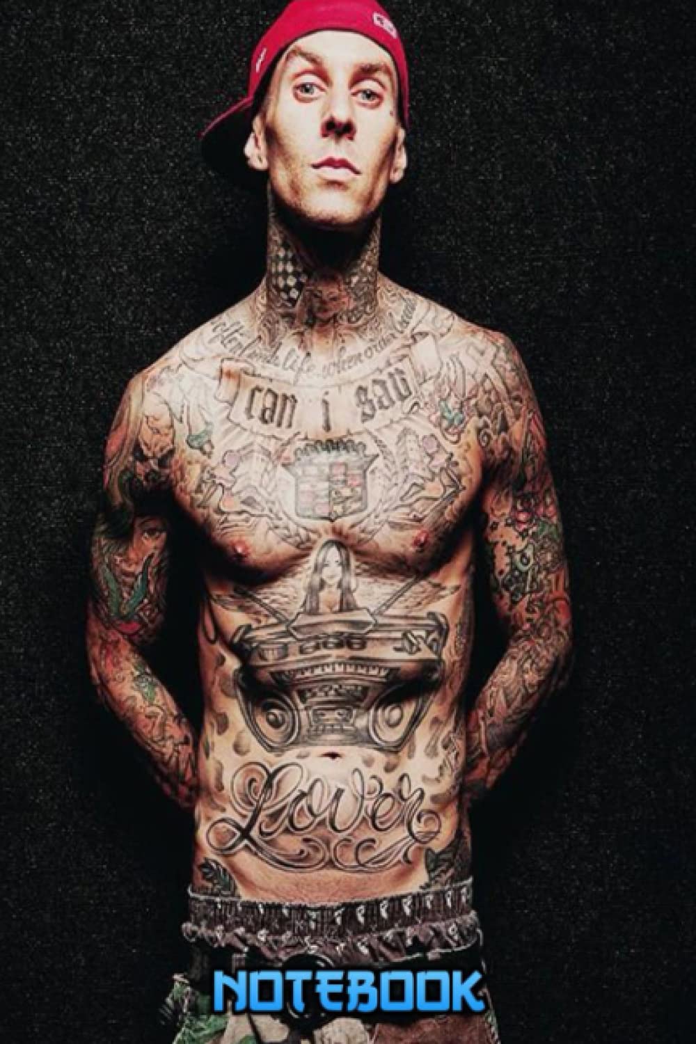 Notebook : Travis Barker Notebook 100 Pages Collage Lined Pages Thankgiving Notebook Journal Gift Idea For Students, Teens, Boy and Girl #609