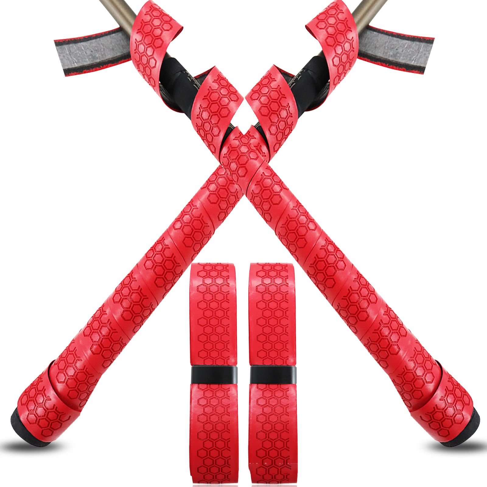 QIAOLIDA PU Baseball Bat Grip Tape Nonslip Overgrip Baseball Absorbs Sweat Tennis Grip Tape For Enhances Traction And Comfort