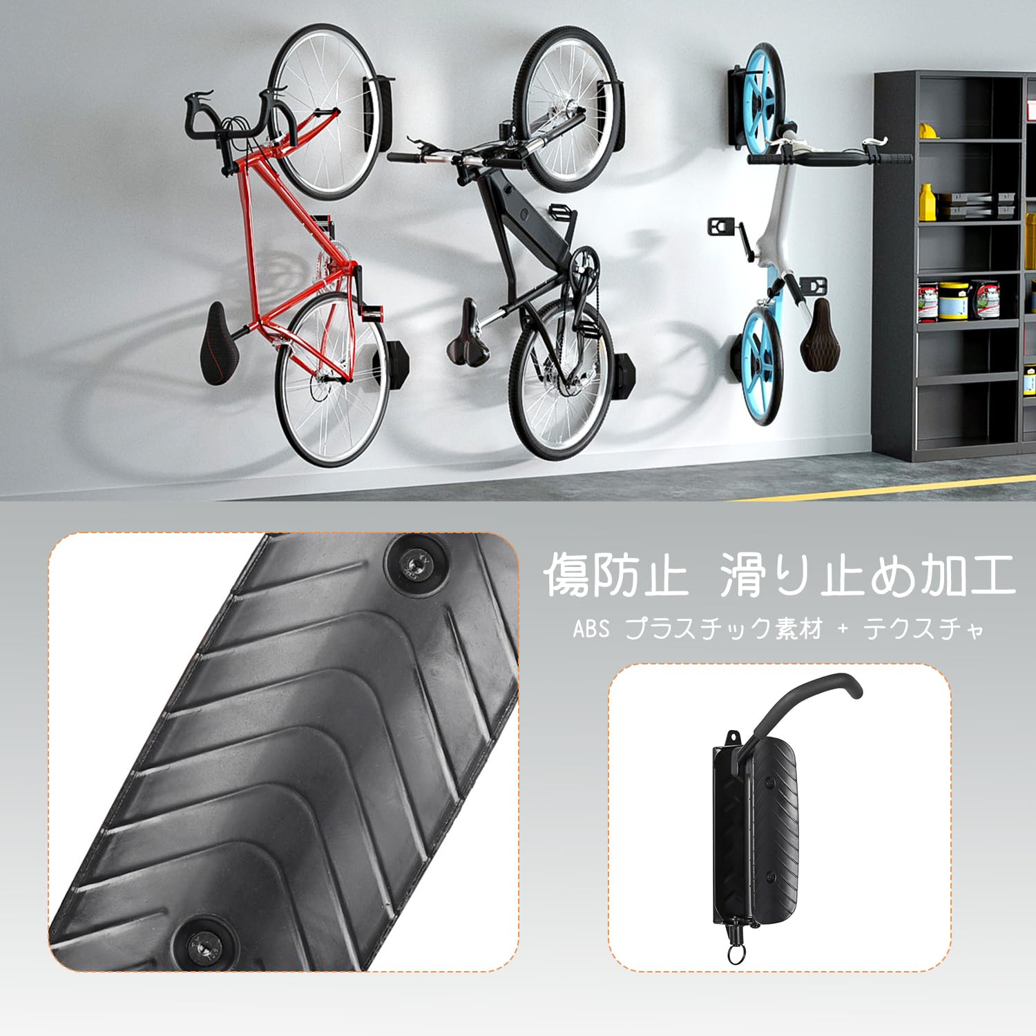 ⭐️自転車 スタンド 自転車ペダルハンガー 耐荷重20kg ディスプレイスタンド Amazon | diceevil 自転車 スタンド 縦置き バイクハンガー