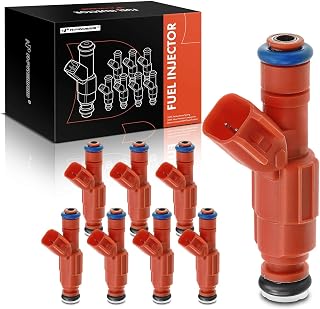 A-Premium Fuel Injectors Compatible with Lincoln Town Car & Ford Crown Victoria & Mercury Grand Marquis 2003-2004, V8 4.6L, Set of 8, Replace# 0280155917