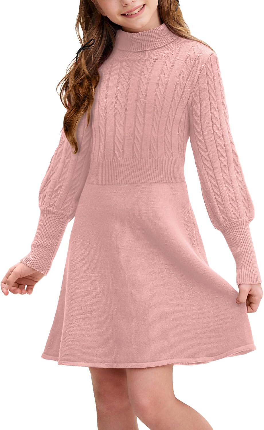 open lace back dress Amazon has tons of sweater dresses that feel like cashmere and are totally  affordable main image 1