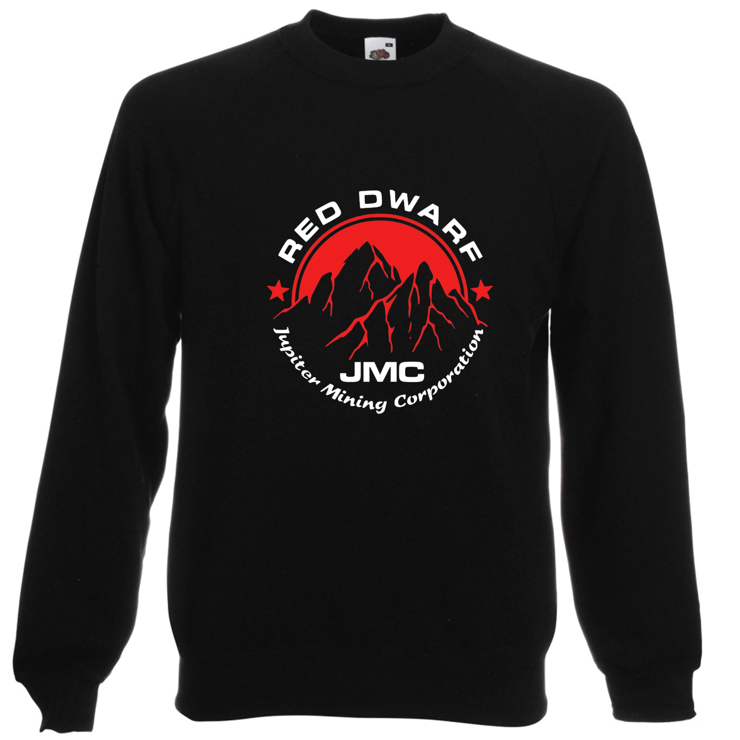 Viper By Gld Products Men's Black Viper Jupiter Mining Corporation Red Dwarf Inspired Sweatshirt (, Xl)