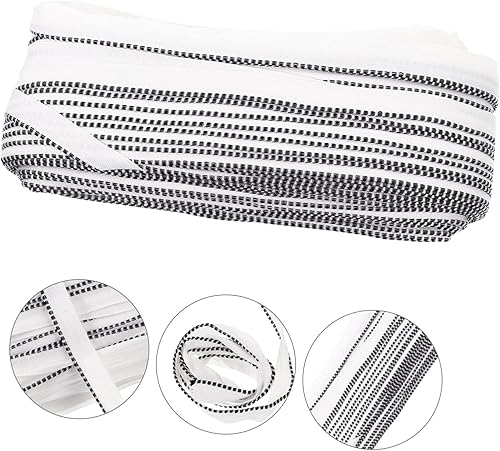 Miniatura 5 de 1 rollo de envoltorio blanco/oscuro DIY decoración principiantes cinta cola materiales herramientas encuadernación cabeza fabricación bandas banda