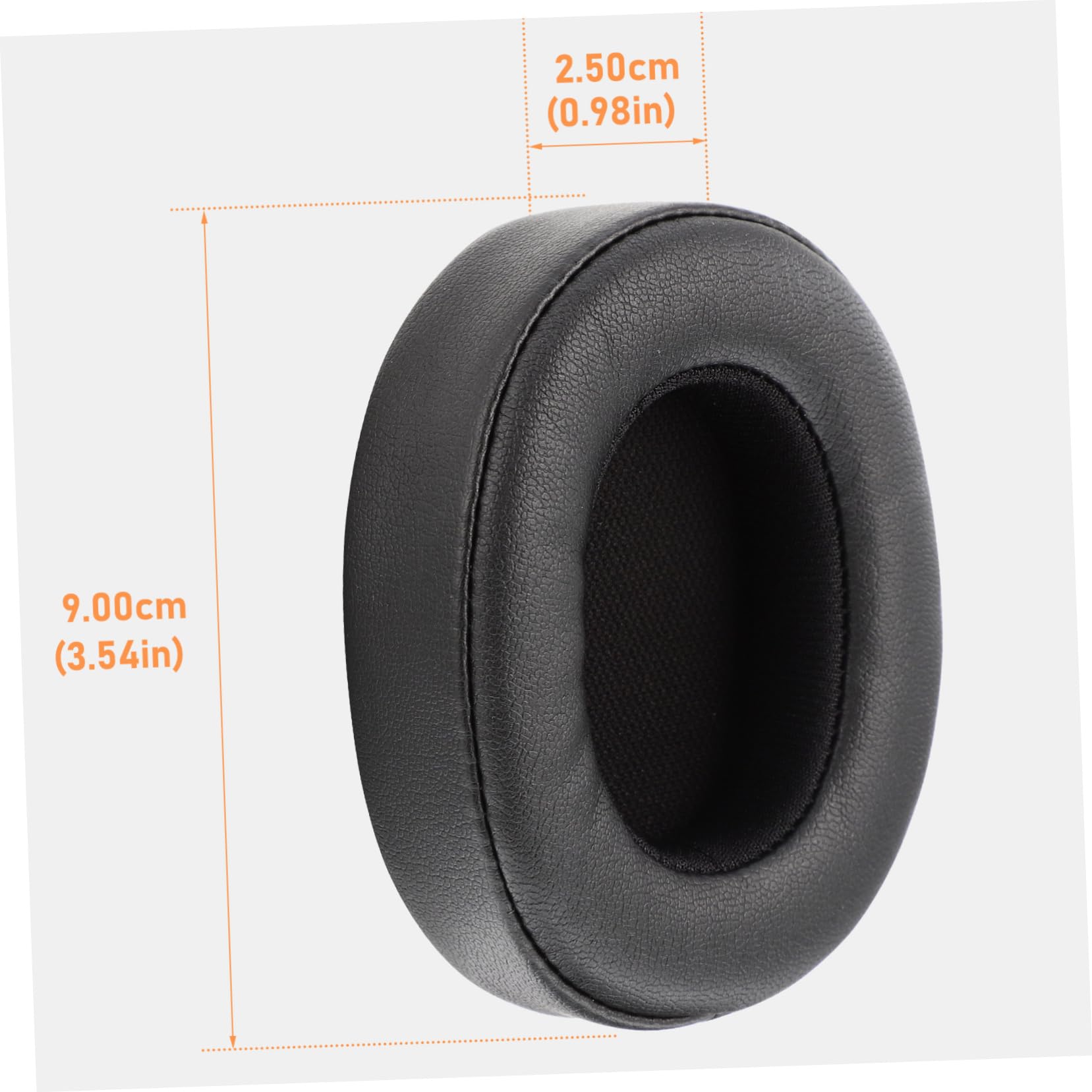 SHINEOFI 3 Juegos De 2 Almohadillas De Algodón para Auriculares Jble55 Color Negro Espuma Viscoelástica