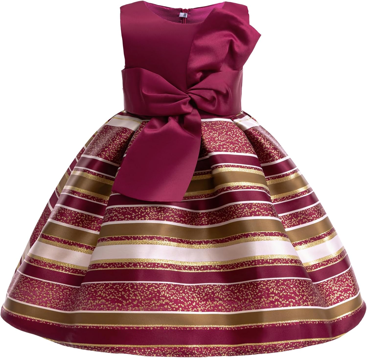 CMMCHAAH 2-9T Flower Girls Dresses Toddler Striped Dress