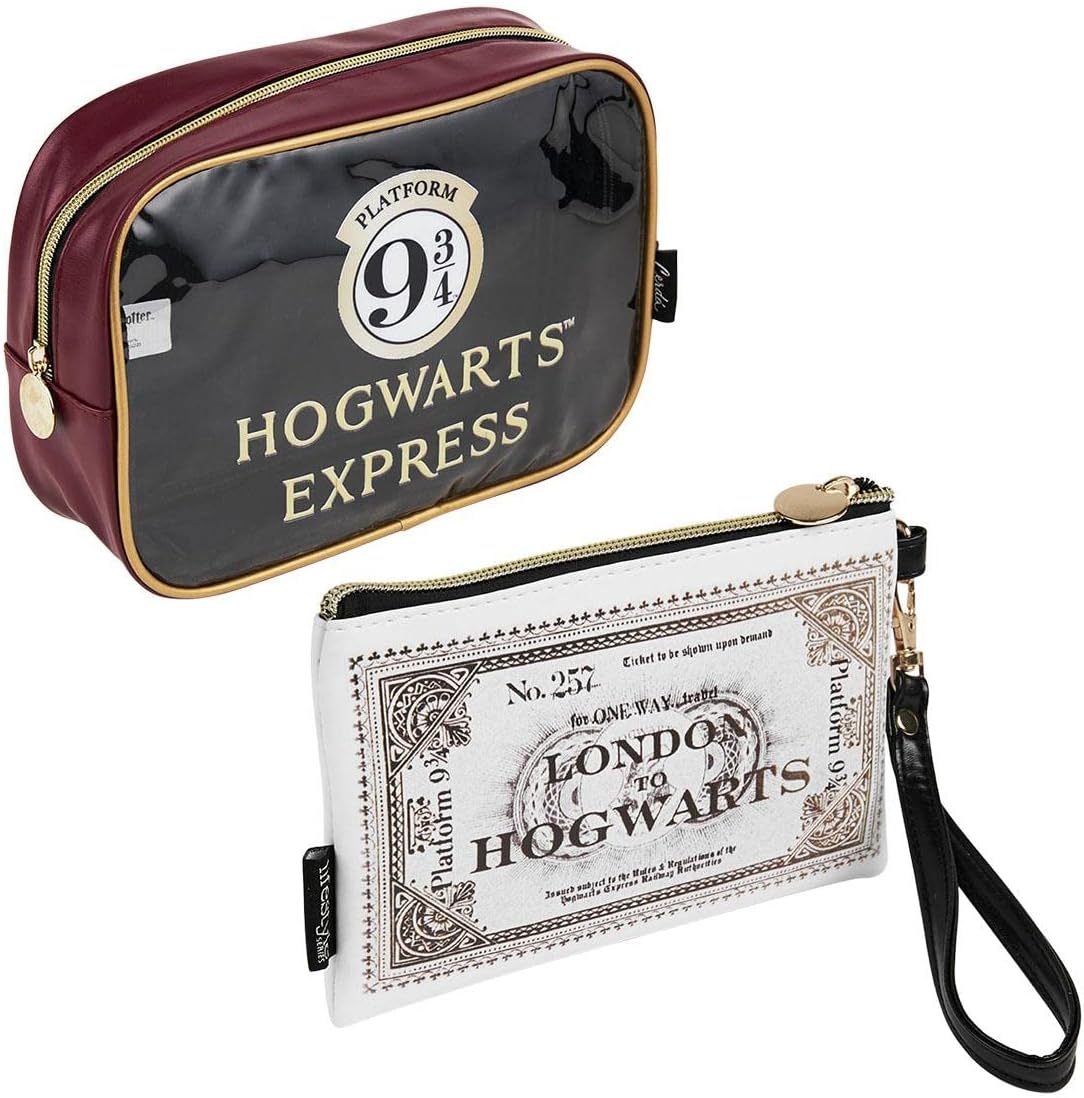 Trousse de toilette voyage 2 pièces harry potter, couleur, único, décontracté