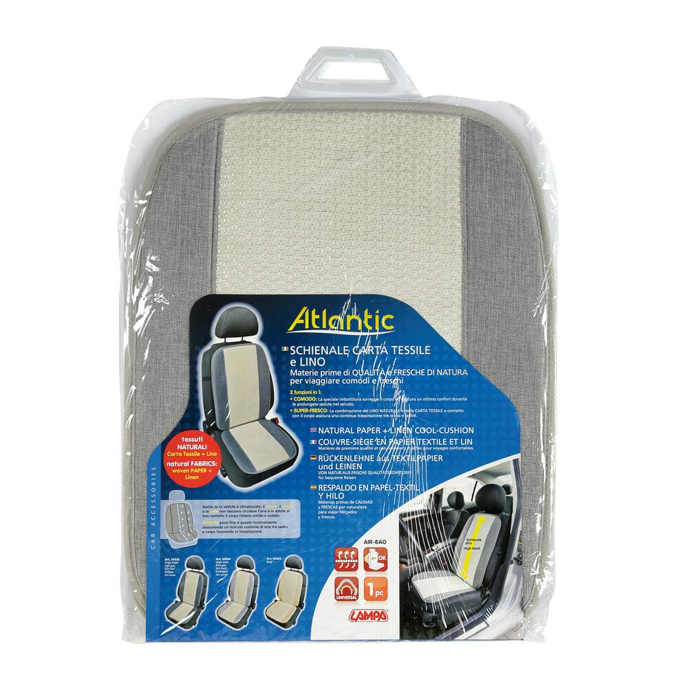 Lampa 54524 Atlantic Backrest, hellgrau (ral 7035) - Image 3