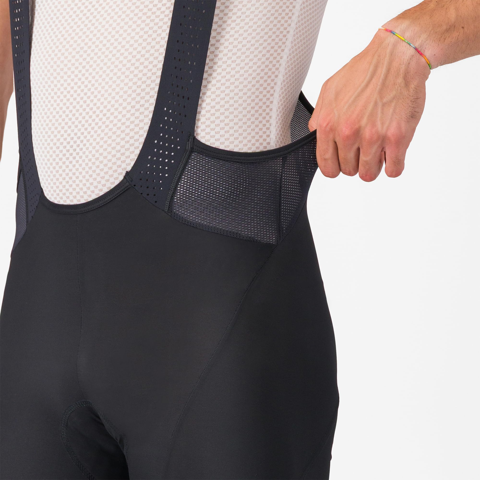 CASTELLI Herren Endurance 4 Trägerhose, Rennrad-Trägerhose, Sitzpolster und Endurance-Evolution-Gewebe für Langstreckenkomfort