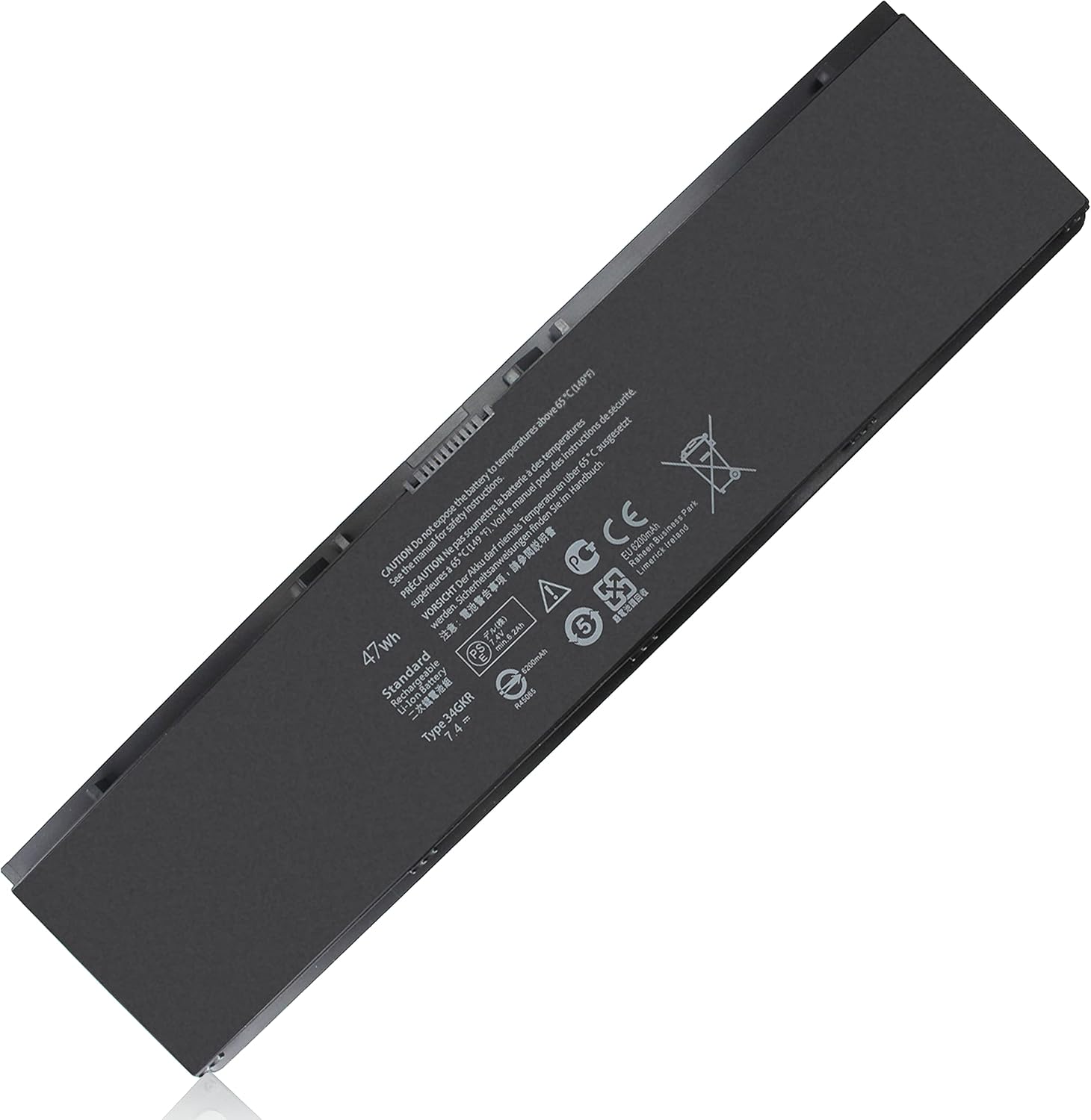 ZAYAUPVL 34GKR Laptop Battery Compatible for Dell Latitude 14 7000 E7440 E7450 E7420 Series 3RNFD 03RNFD PFXCR G0G2M PFXCR T19VW 0909H5 0G95J5 E225846 451-BBFT 451-BBFV 451-BBFY