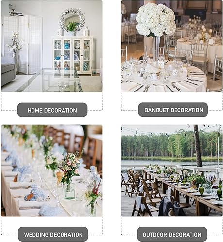 Miniatura 8 de 4 ramas de árbol secas de astas artificiales de 13.65 pulgadas, rama de asta de bruja artística, ramas decorativas de plantas falsas, ramas de