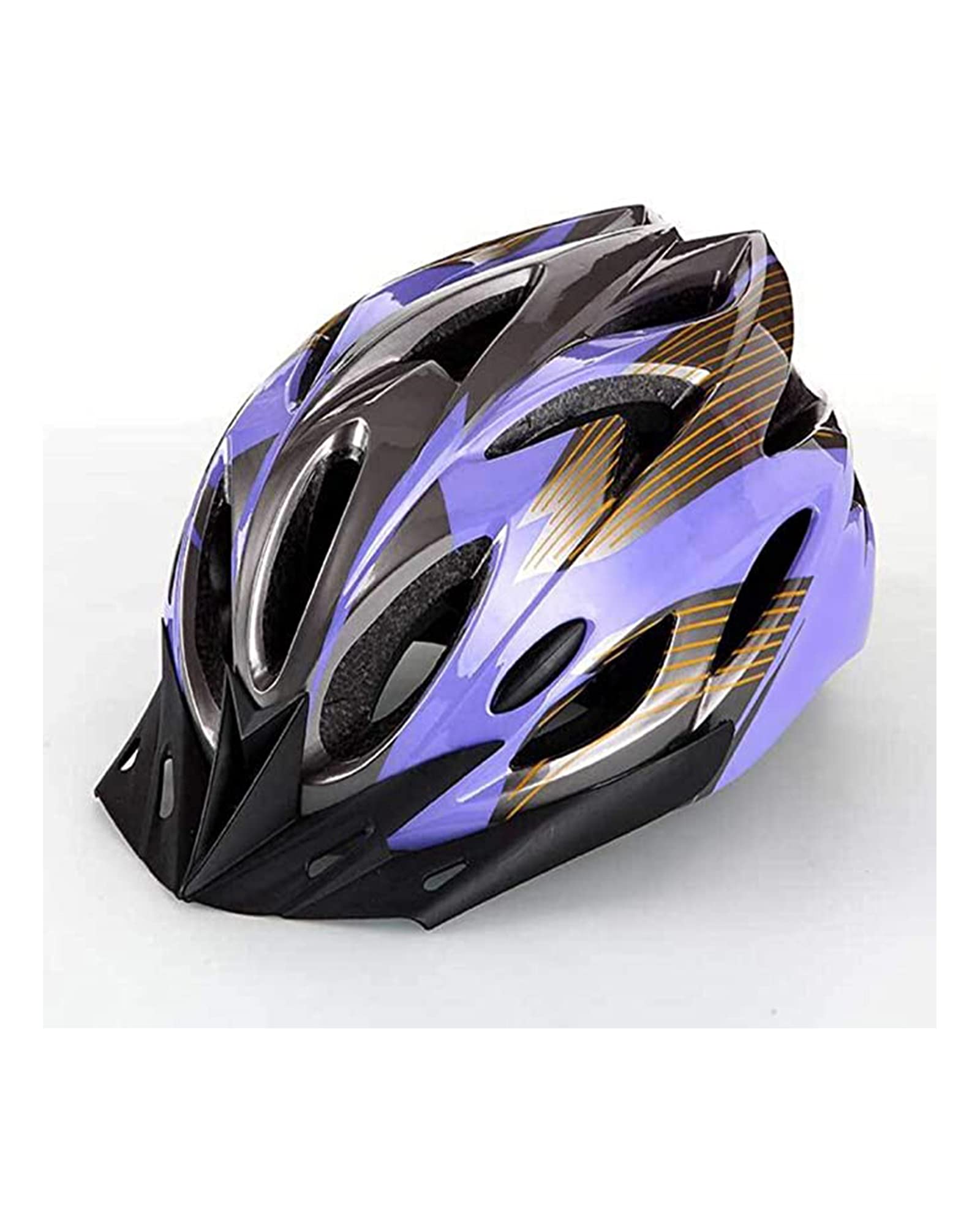 Acrawnni Adult Bike Helmet - CPSC-Compliant Bicycle Cycling Helmet Lightweight Breathable and Adjustable Helmet for Men and Women Commuters and Road Cycling (Purple, OneSize)