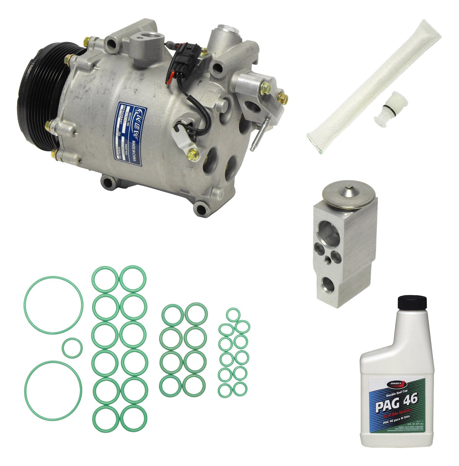 Universal Air Conditioner KT 4434 A/C Compressor and Component Kit