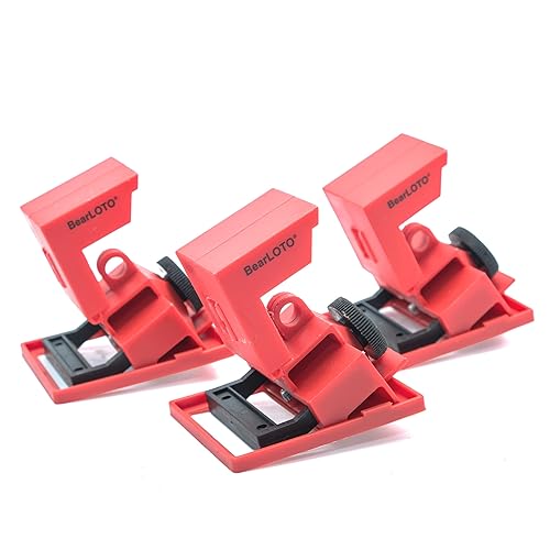 Dispositivo de bloqueo del disyuntor, dispositivo de bloqueo del disyuntor de un solo polo, bloqueo con candado en la placa eléctrica, cumple con