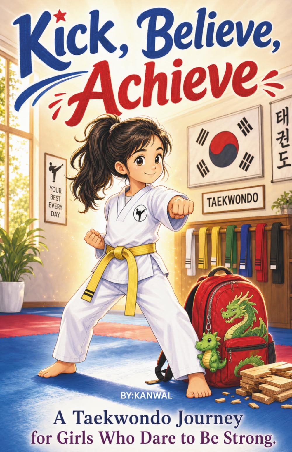 Kick, Believe, Achieve: A Taekwondo Journey for Girls Who Dare to Be Strong
