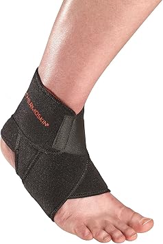 Thermoskin Sport Ankle Wrap, One Size, Black