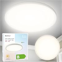 BestLuz LED mennyezeti lámpa 18W 3600lm 4000K lapos fehér konyha nappali 1