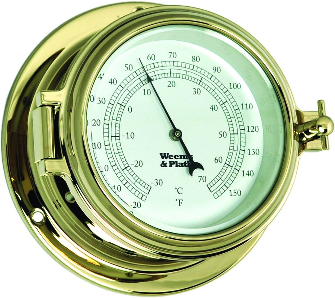 Weems and Plath Endurance II 105 Thermometer Brass