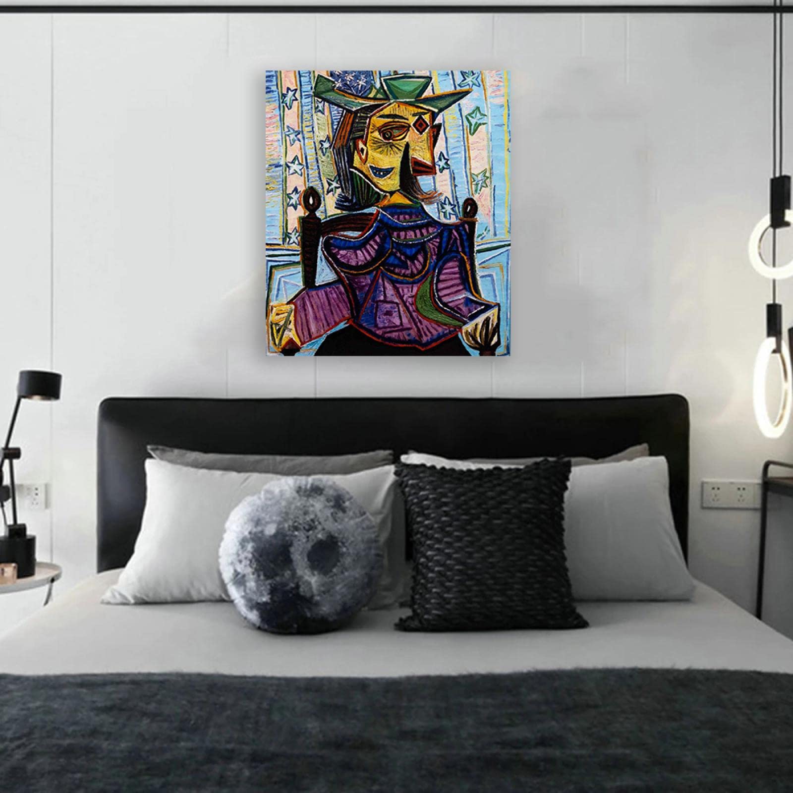 Amazon.co.jp: パブロ・ピカソ「娘たち」キャンバスに複製。有名な絵画