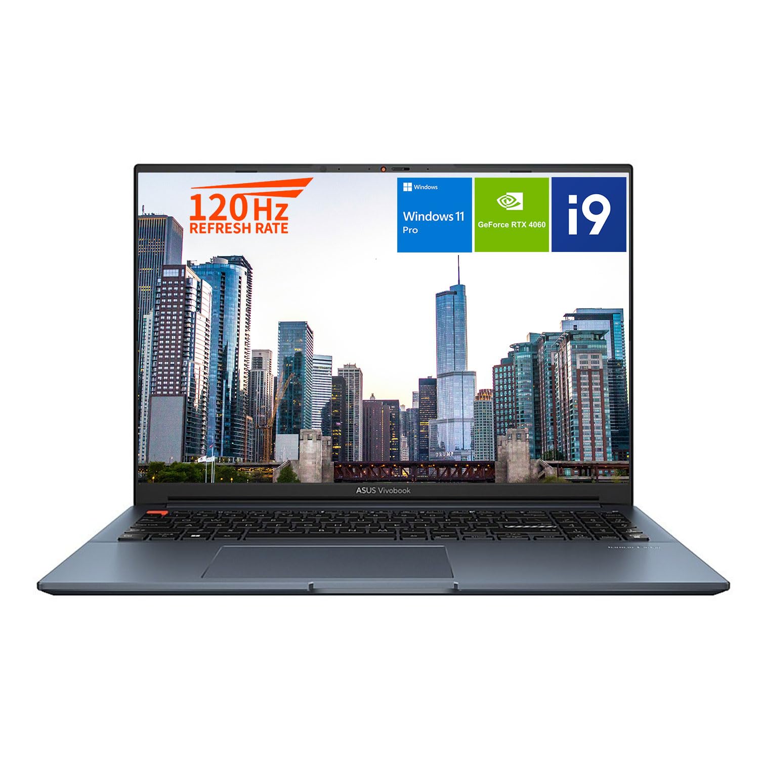 ASUS Vivobook Pro 16 Intel i9 RTX 4060 120Hz Business Laptop, 16