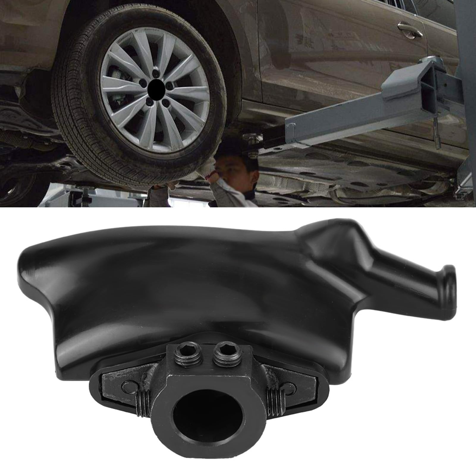 Tête de Canard Démontable en Plastique et Nylon Noir, pour Machine à Changer les Pneus (30mm),Outils de réparation de pneus