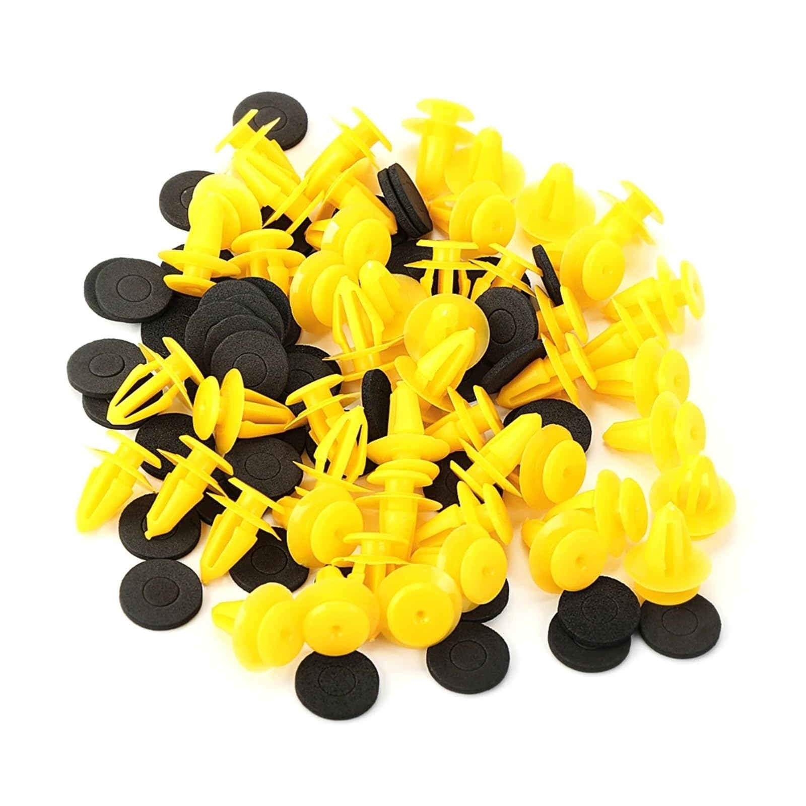 FDCSKINX 50PCS Auto Door Panel Clips Fixing Fastener Compatible Juke Tiida Teana GTR 350Z 370Z ECT Qashqai