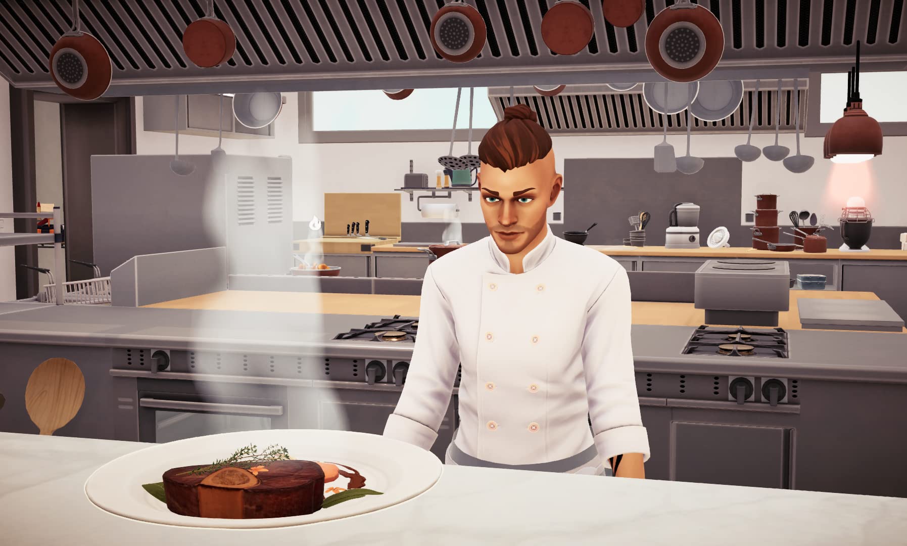 Nacon - Chef Life a Restaurant Simulator - Videojuego de Simulador de Cocina en Asociación con la Guía Michelin - Videojuego para PS5 [ Versión Española]