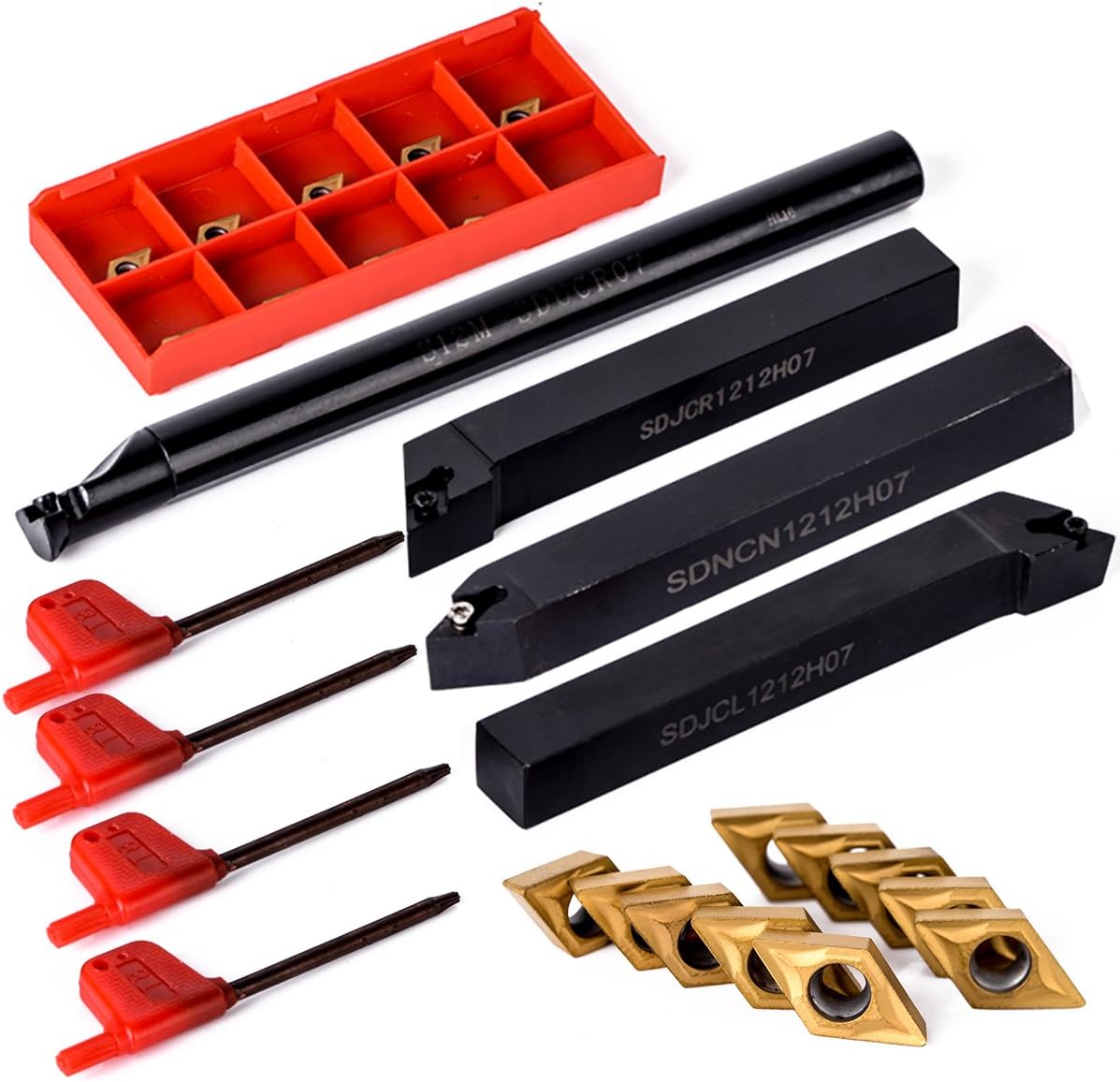 S06K S07K S08K S10K S12M SCLCR06 95 °spiral turning tool is applicable