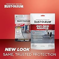 Vista 2 de Rust-Oleum 279847 Aditivo antideslizante, 3.4 onzas, paquete de 2
