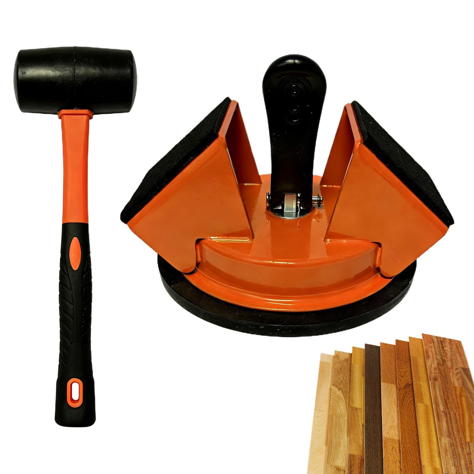 Herramienta para Suelos Con Pesado | Extractor de tablones para suelo resistente Para Madera Baldosas LVP Madera Dura Lechada Terraza Tablón Baño Mejoras Del