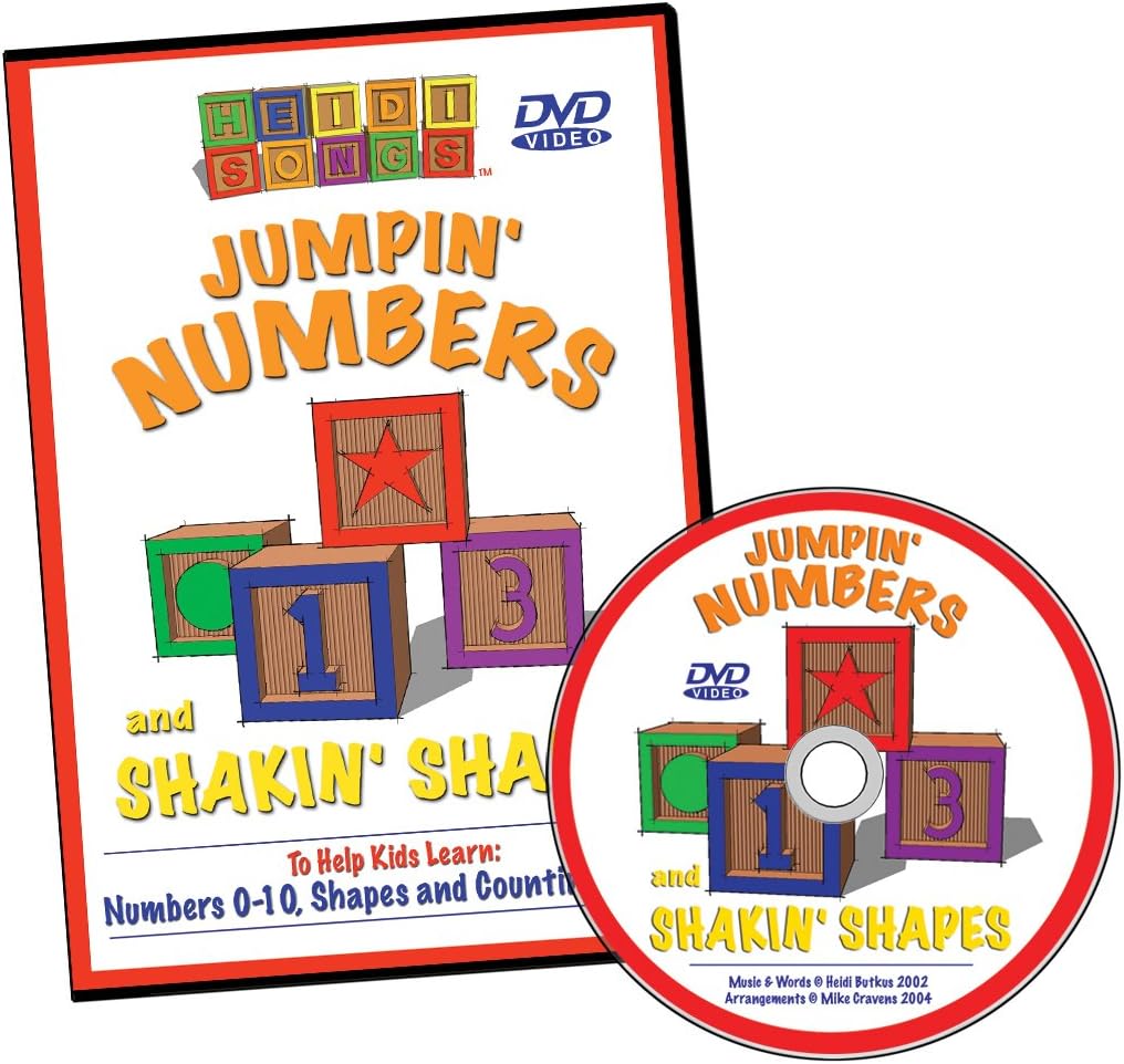 Jumpin' Numbers & Shakin' Shapes 0-10: Volume 1 DVD