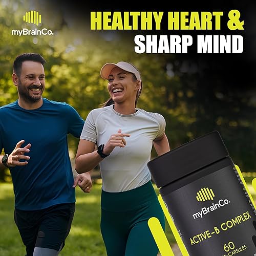 Miniatura 7 de Complejo Active-B  Suplemento de vitamina B activada de alta resistencia con folato B2, B6, B12 y metilo  Apoya la energía, la función cerebral y el