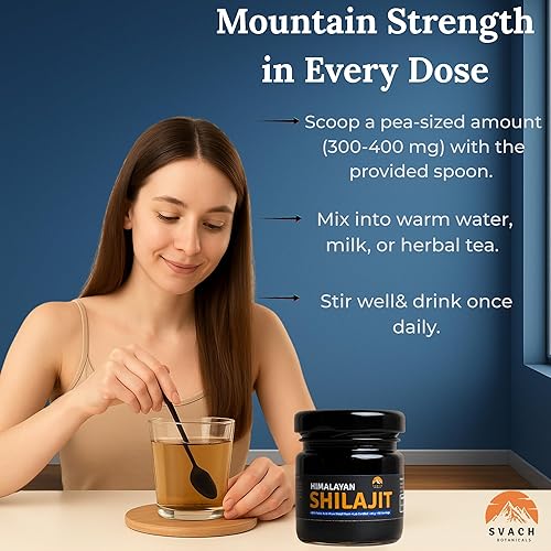 Miniatura 3 de Resina pura de Shilajit del Himalaya, grado dorado, 1.41 onzas (100 porciones), probada en laboratorio, 80% ácido fúlvico y más de 85