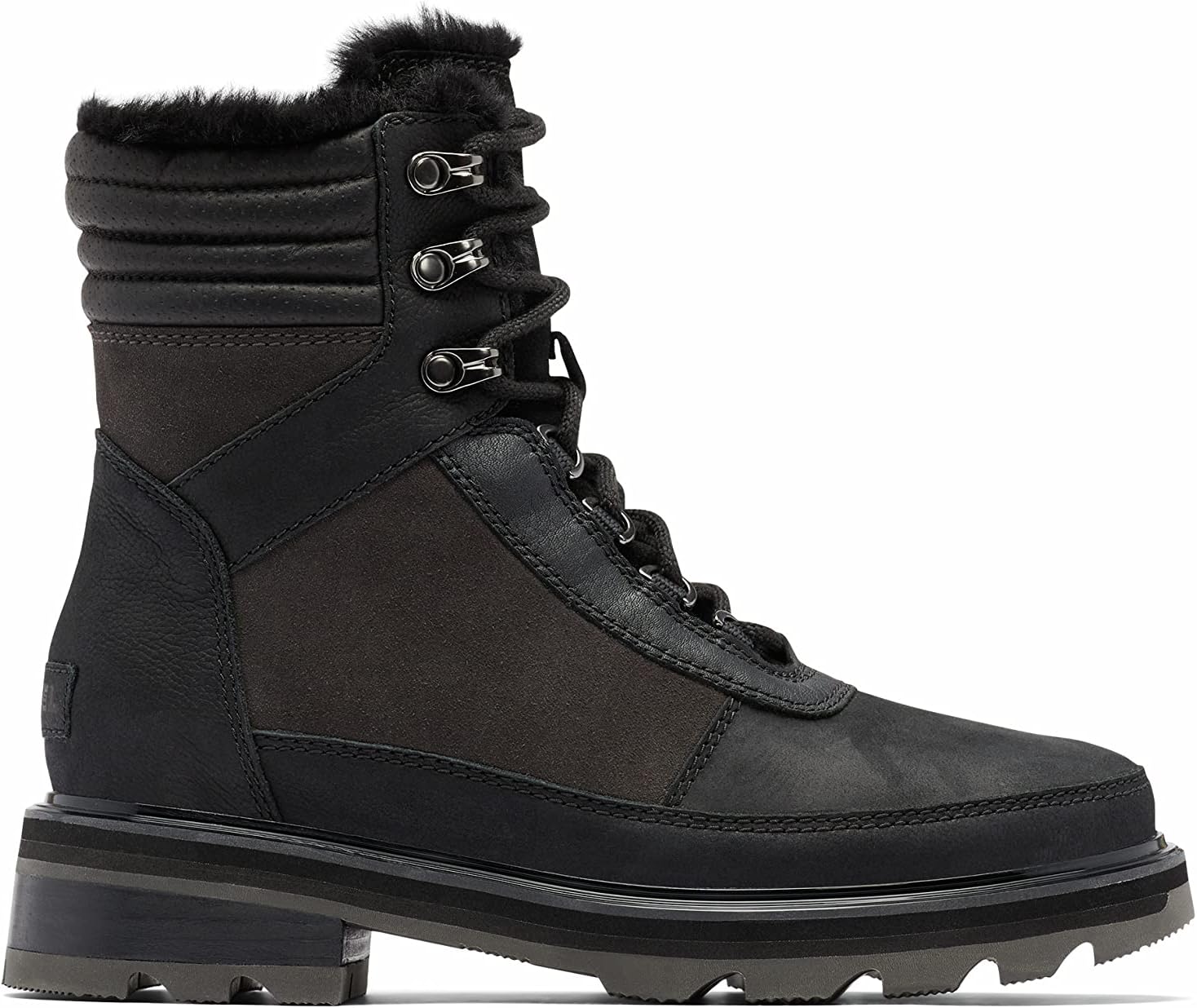 Sorel Women's Lennox Lace Cozy Rain Boot — Waterproof Suede Boots