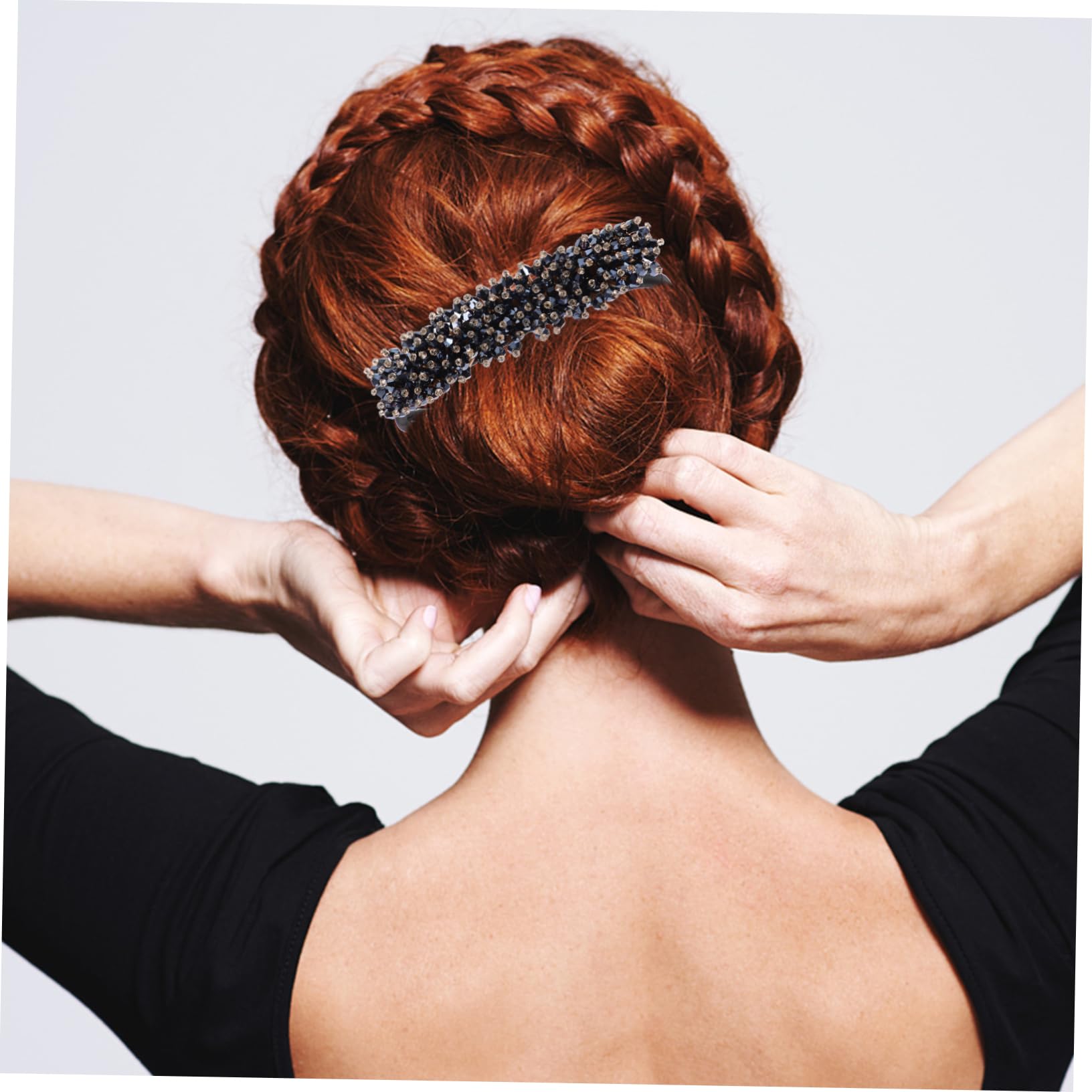 MAGICLULU 3 Set Di Fiori Per Per Chignon Intrecciati Per Ragazze E Donne Per Chignon Accessori Per Da Donna 3 Pezzi*3
