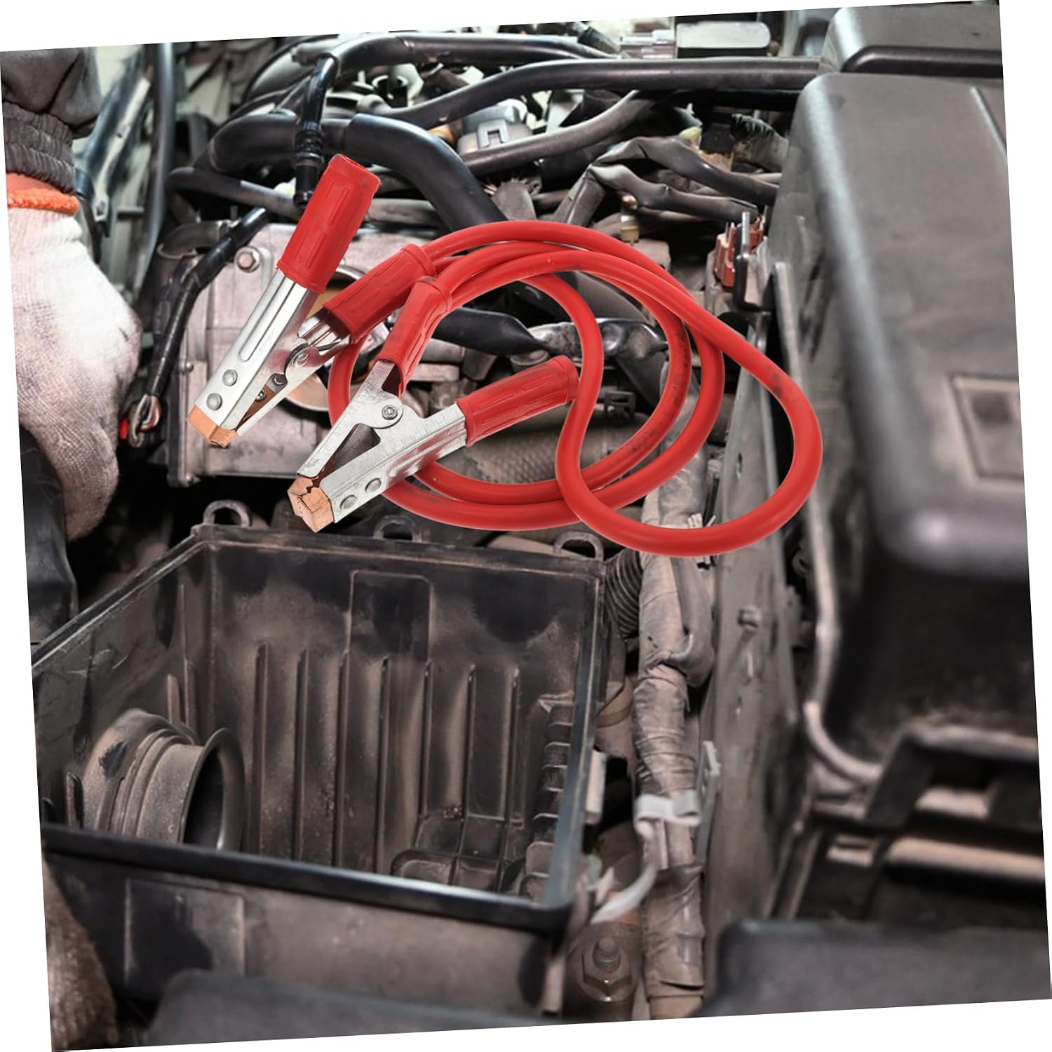 Unomor Take The Jumper Cables Flexible Automotive Battery Cable for Repair Quick Roadside Assistance