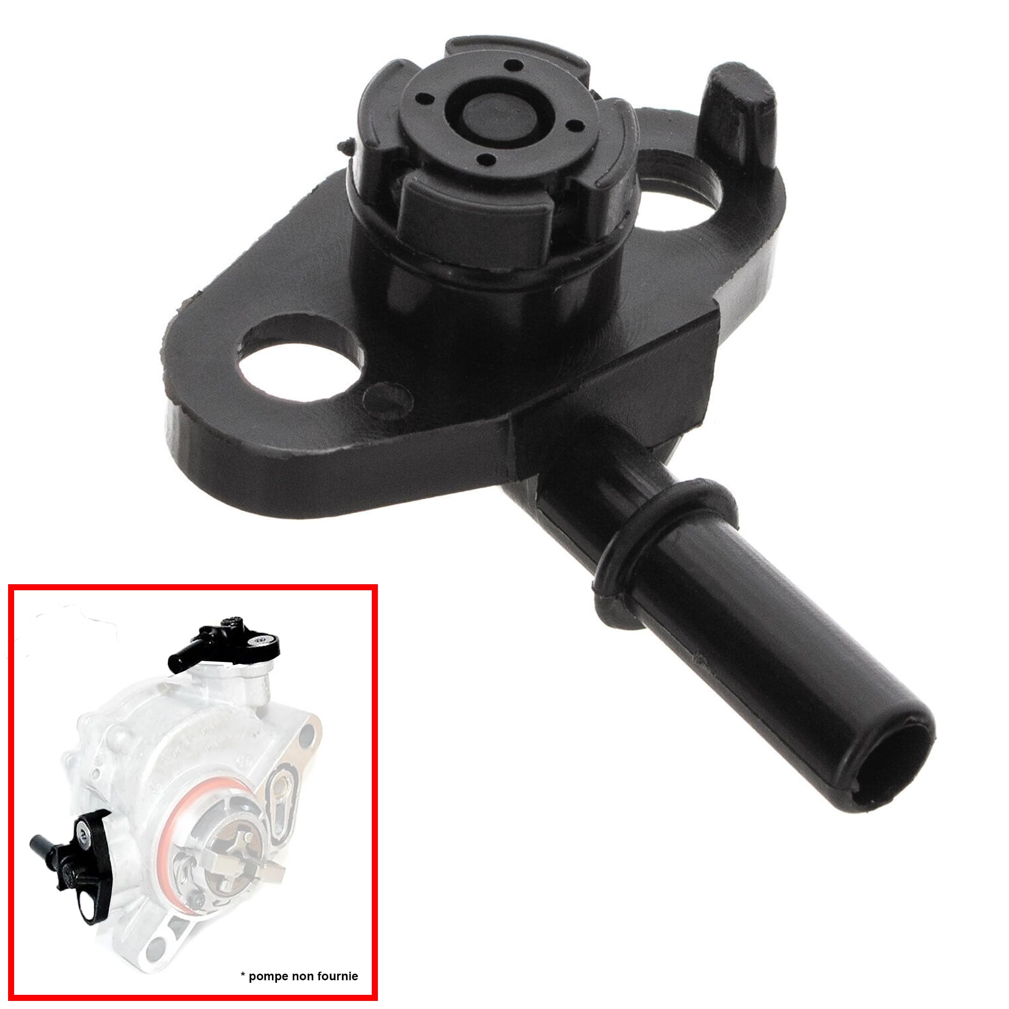 Partsline Raccord de Pompe à Vide compatible avec C3 II/III, C4, 2008, 208, 308 1.5 1.6 HDI - 9684786780