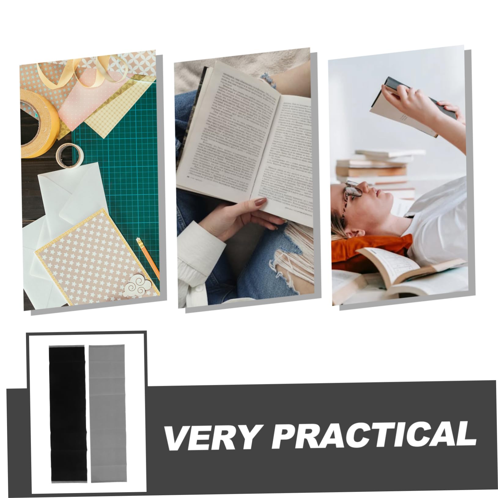 Copertina Autoadesiva per Libri in Velluto, 2 Pezzi, Protettiva | Festa Scuola Decor, Antiusura, e Facile da Pulire, per Quaderni e Libri