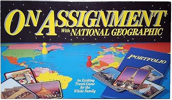 NATIONAL GEOGRAPHIC On Assignment Board Game