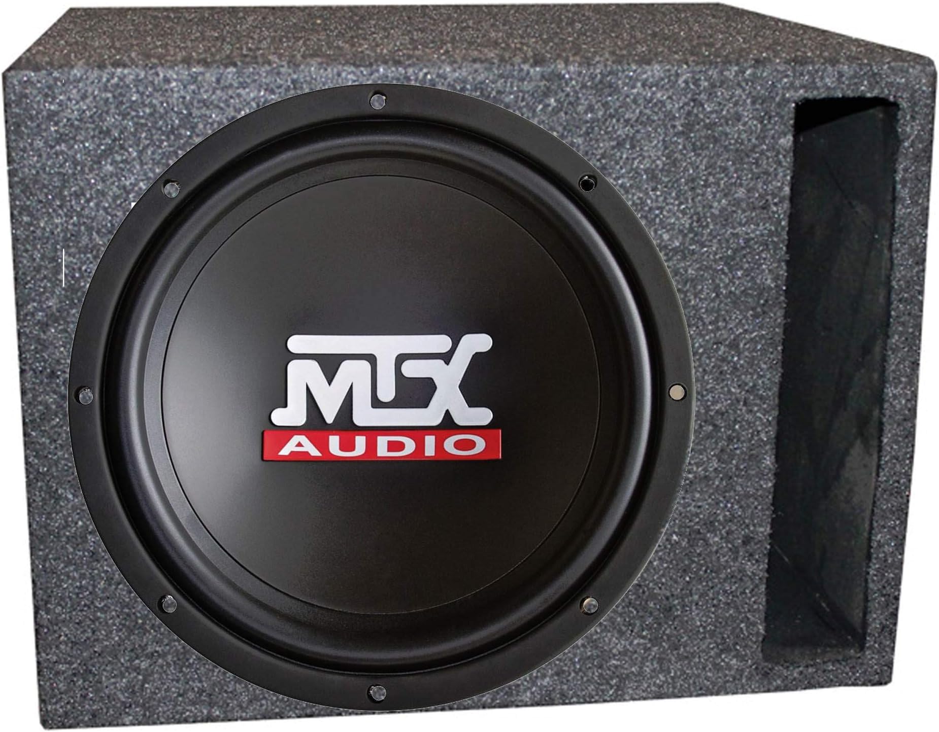 MTX TN12-02 12" 400 Watt Car Audio Bass Subwoofer + Vented Ported Box Enclosure
