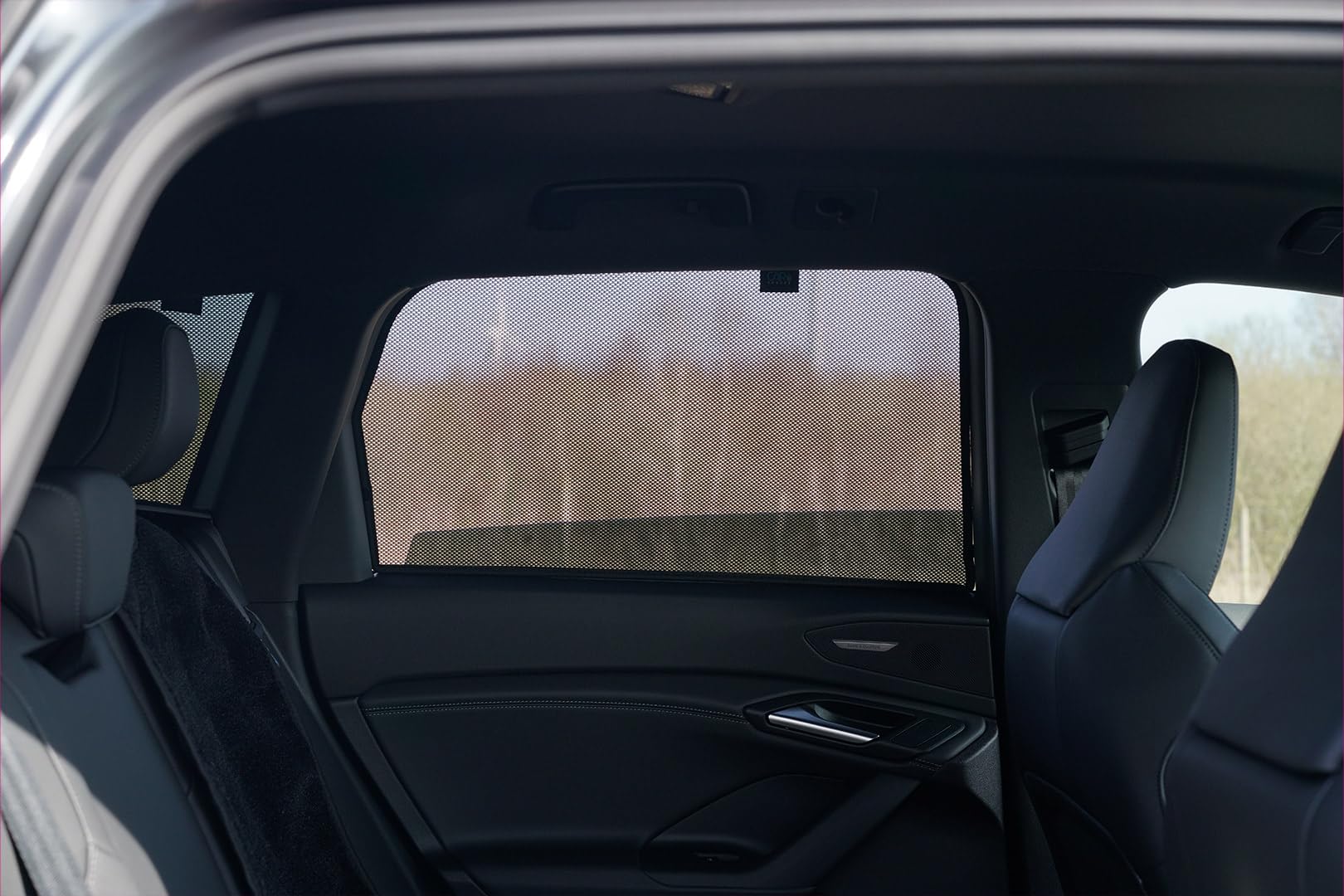 Set de Car Shades Compatible avec Audi Q6 E-Tron (GFB) 2024- (6-pièces) Pare-Soleil sur Mesure pour Voiture