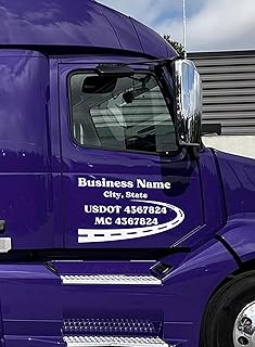 DOT Number Stickers for Trucks