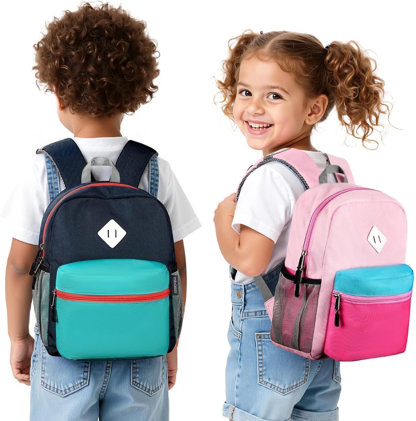 mibasies Toddler Backpack for Boys 2-4: Preschool Backpacks for Boys - Cute Kids Backpack - Image 5