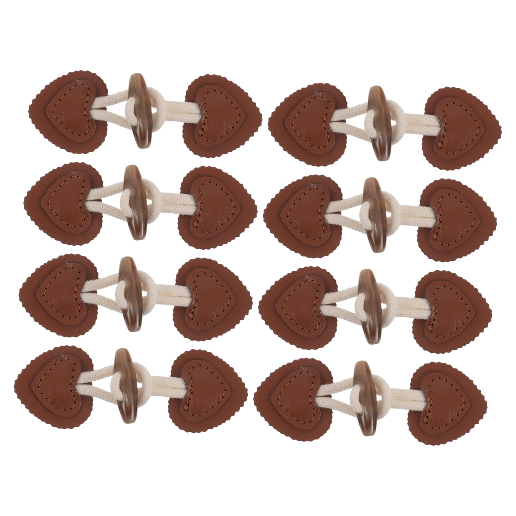 Amazon.com: LALAFINA 8pcs Horn Toggle Buttons for Coats Small