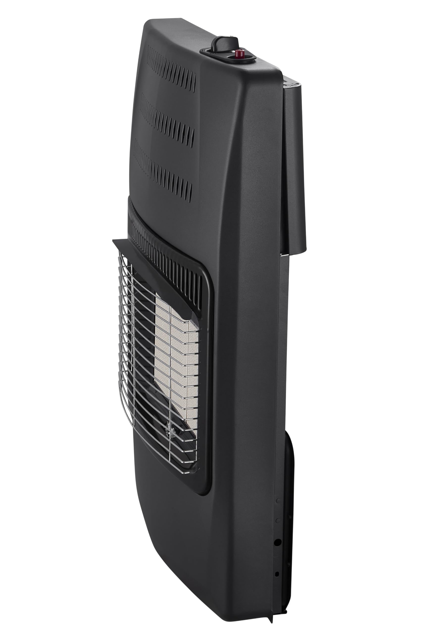 Güde Gasheizer GGH 4200 K (4200 W, 3 Heizstufen, Piezozündung, mobil einsetzbar, 50 mbar Arbeitsdruck, Keramik-Heizelemente, thermische Sicherung, 4 Feststellrollen, inkl. Gasschlauch und Druckregler)