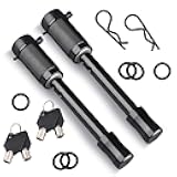 Kohree Trailer Hitch Pin Lock Set, 5/8 Inch Locking Hitch Pin with Keys, Tow Hitch Receiver Pin Lock Set Trailer Locking Pin for Class III IV Tow RV Trailer Hitch, Anti-Theft & Anti Rattle