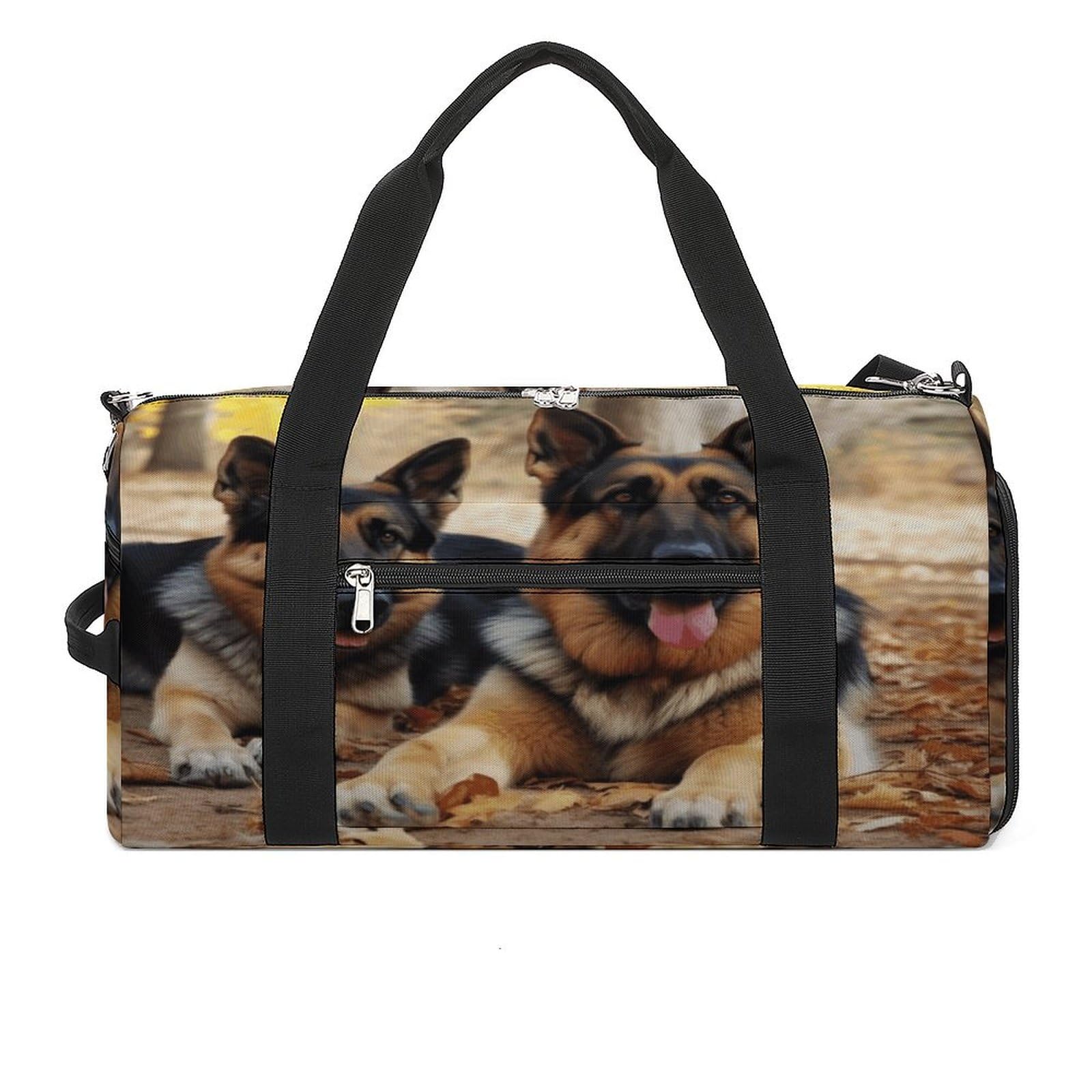 Turnbeutel Deutscher Schäferhund Turnbeutel für Damen Herren Rucksack Turnbeutel mit Schuhfach Wiederverwendbar Turnbeutel Mini Turnbeutel Deutscher Schäferhund 1, Einheitsgröße, Deutscher Schäferhund