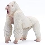 Gorilla Toys Action Figure Rampage Gorilla Fight Mode Gorilla Ape Solid Wild Animal Figurines for Role Playing Story Telling Toy