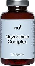 nu3 Magnesium Komplex Kapseln – Nahrungsergänzungsmittel mit drei Magnesium-Verbindungen für Muskeln, Nerven & Energiestoffwechsel, vegan, hohe Bioverfügbarkeit, ohne Füllstoffe – 120 Kapseln