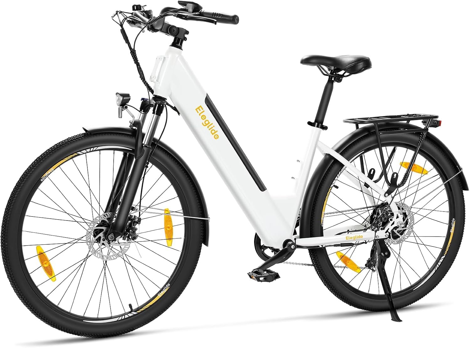 Eleglide Vélo électrique de Trekking T1 Step-Thru 27,5" Batterie Lithium 36V 13Ah 100km Moteur 250W 7 Vitesses Écran LCD