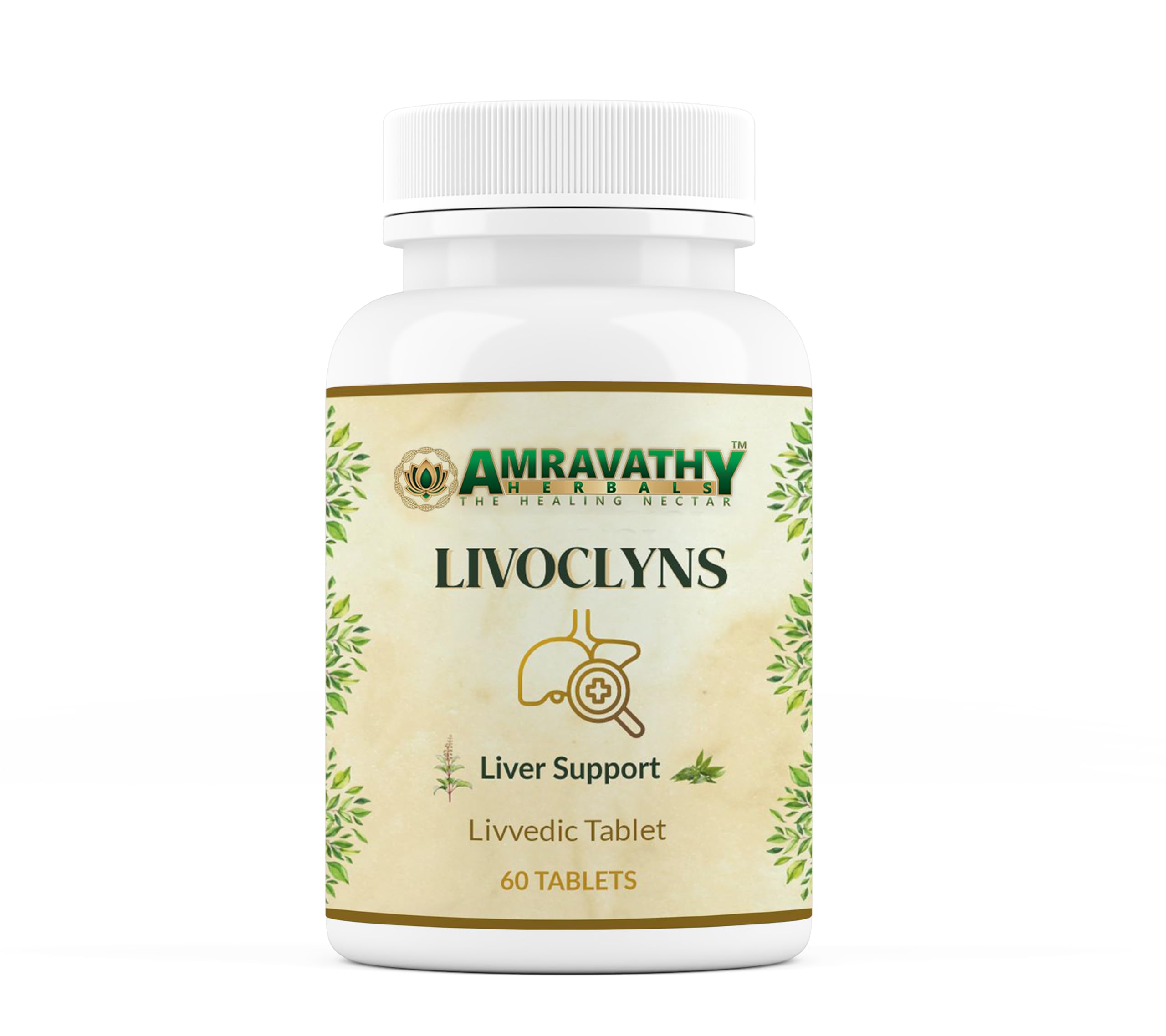 Livoclyn Liver Support Tablets | Herbal Formula with Kalmegh, Bhuiamla, Tulsi & Sharpunkha | Supports Healthy Liver Function | 60 Tablets-image-14